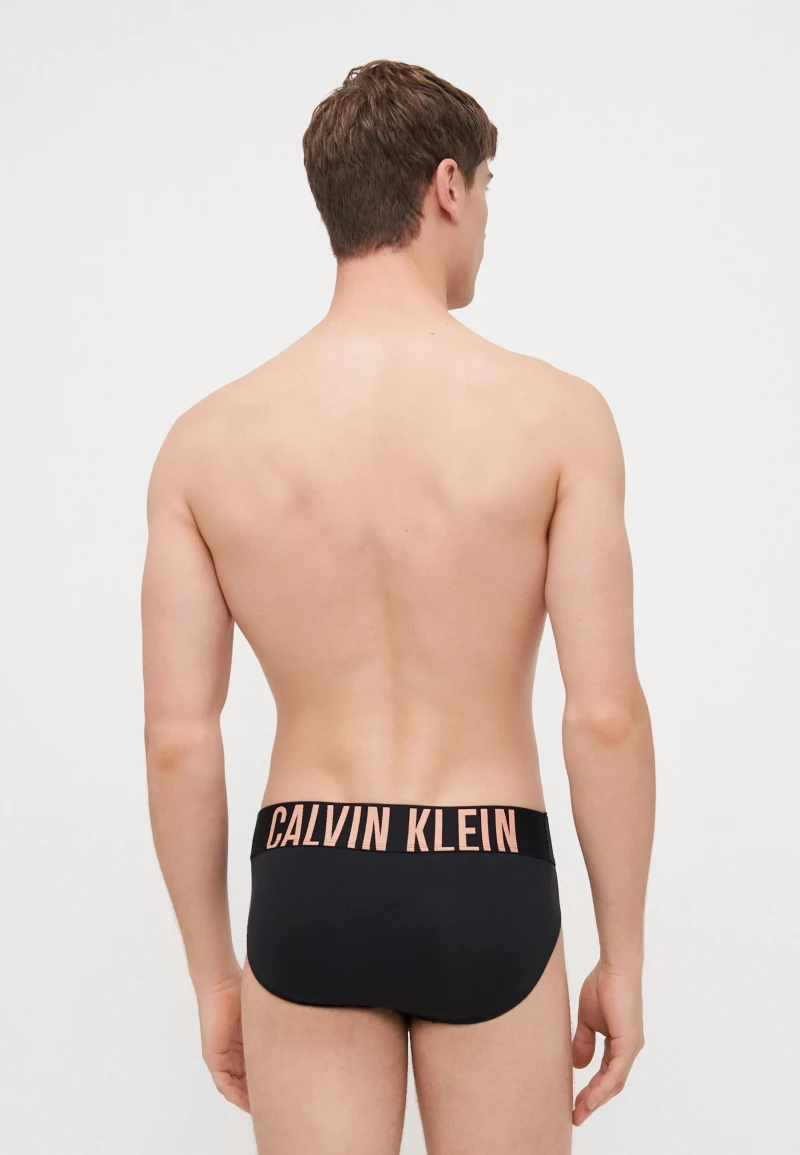 Ανδρικά SLIP Calvin Klein - Μαύρο - Multicolor - Fashion Λάστιχο - 3 pack