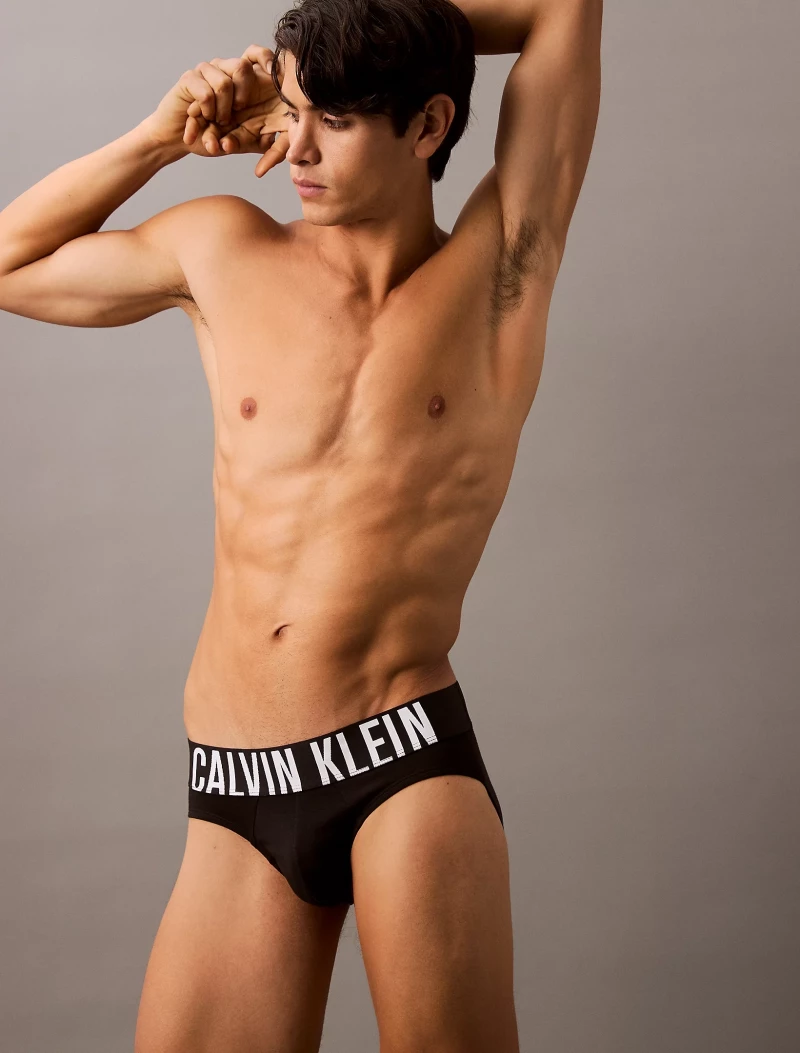 Ανδρικά SLIP Calvin Klein - Μαύρο - Multicolor - Fashion Λάστιχο - 3 pack