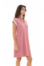 Γυναικείο Beachwear Pink Label -  Φόρεμα -TERRY Dusty Pink - Βαμβακερό