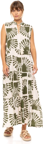 Γυναικείο Beachdress Pink Label - JADE SAFARI - Viscose - Maxi
