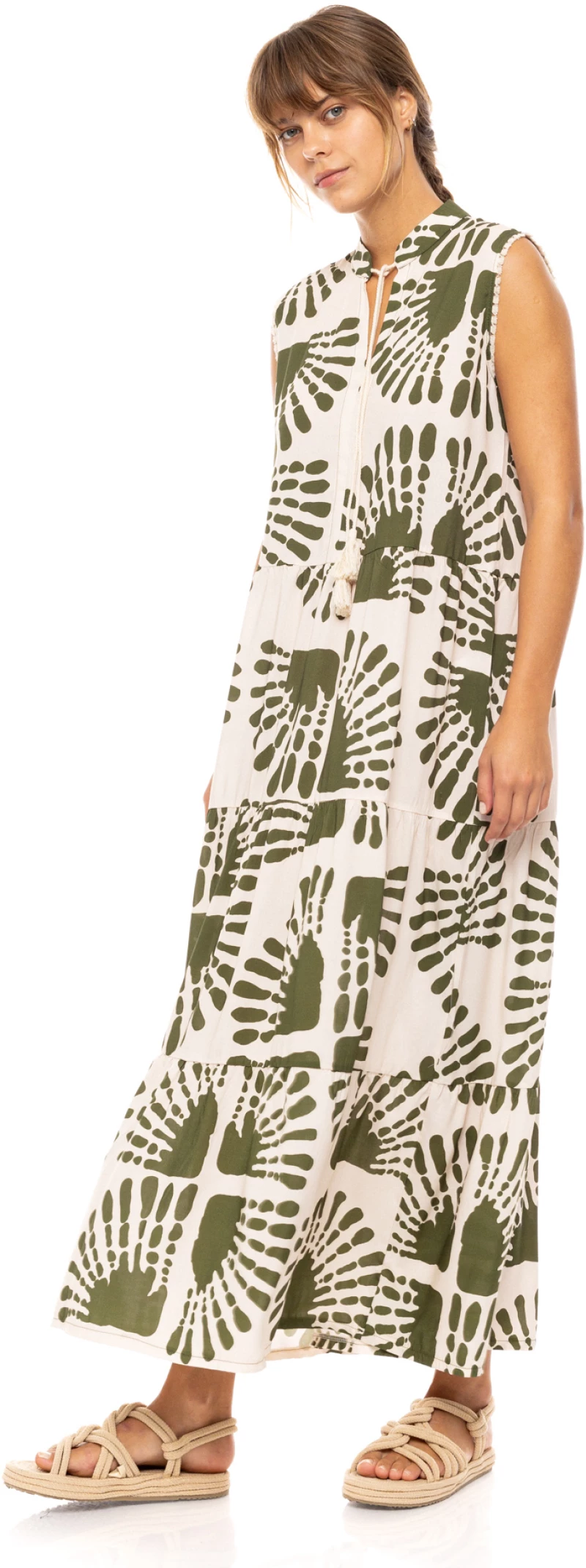 Γυναικείο Beachdress Pink Label - JADE SAFARI - Viscose - Maxi