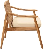 Catalonia Καρέκλα ξύλινη teak  54x58x80cm  14343-1