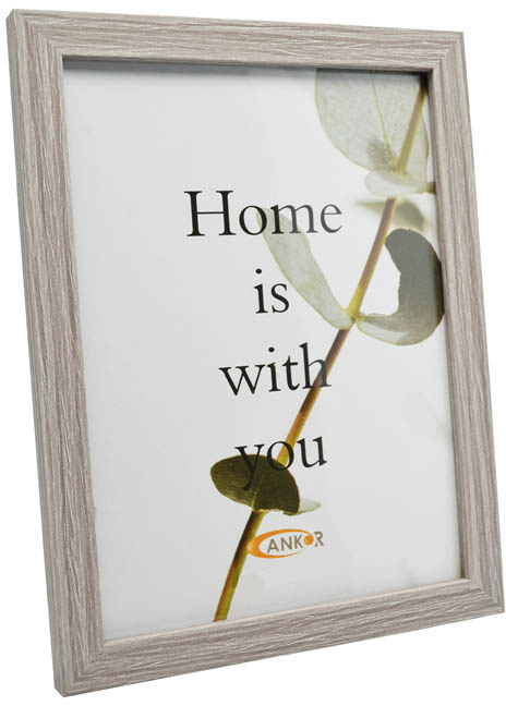 ΚΟΡΝΙΖΑ ΞΥΛΙΝΗ 24x30εκ.ΓΚΡΙ  - Ankor 51032-10