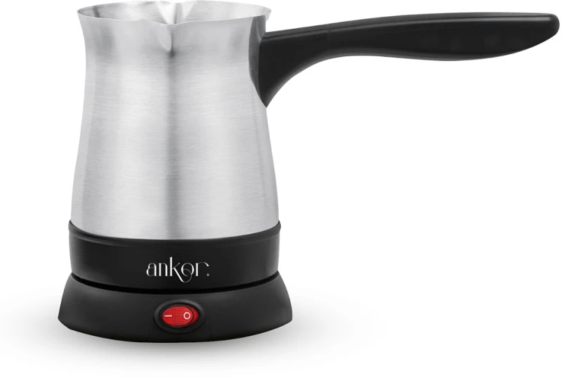 ΗΛΕΚΤΡΙΚΟ ΜΠΡΙΚΙ  400ml INOX ΜΕ ΜΑΥΡΟ 1000W - Ankor K-841257