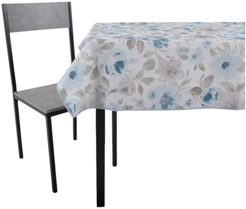 ΤΡΑΠΕΖΟΜΑΝΤΗΛΟ ΑΛΕΚΙΑΣΤΟ 140x180εκ. ΛΟΥΛΟΥΔΙΑ ΣΕ ΑΠΟΧΡΩΣΕΙΣ ΣΙΕΛ ΚΑΙ ΓΚΡΙ  - Ankor 844678