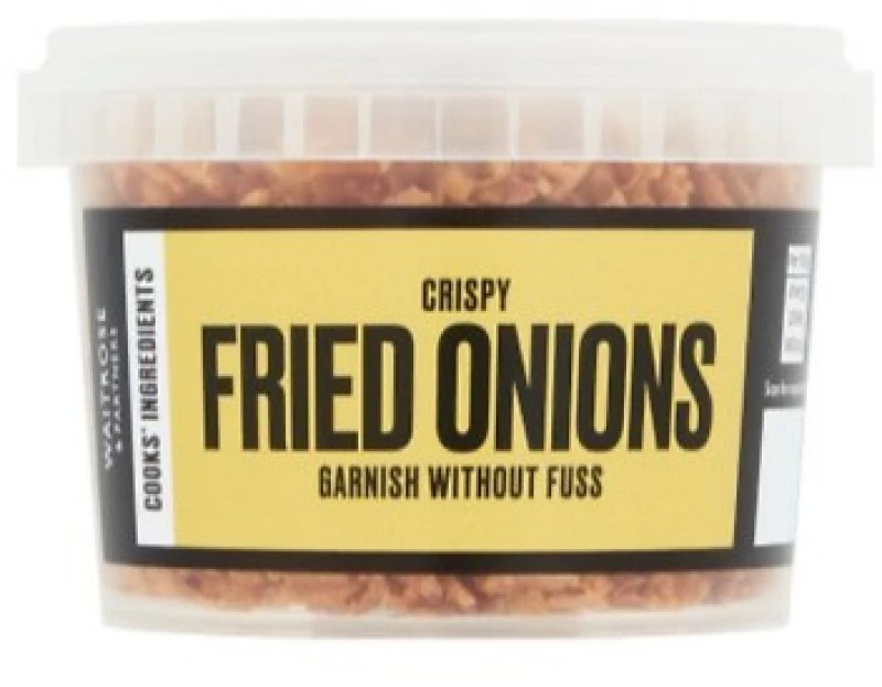 Τηγανητά Κρεμμύδια Waitrose Cooks Ingredients Crispy Fried Onions 100g