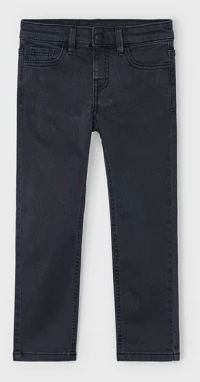 Mayoral Παντελονι τζιν slim fit βασικ μαυρο 15-00504-090 504 Αγόρι