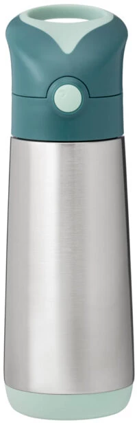 b.box Ισοθερμικό Παγούρι Με Καλαμάκι 12m+ 500ml Emerald Forest BB500107