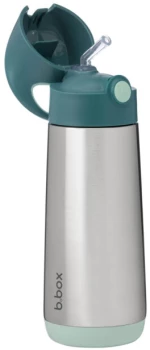 b.box Ισοθερμικό Παγούρι Με Καλαμάκι 12m+ 500ml Emerald Forest BB500107