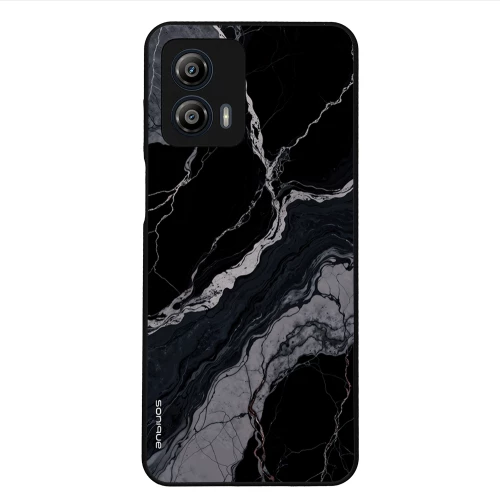 Θήκη Sonique Marble Series για Motorola Moto G53 5G Μαύρο 02