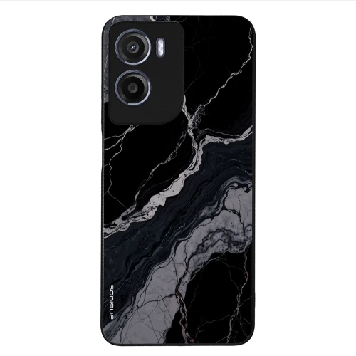 Θήκη Sonique Marble Series για Motorola Moto G05 4G / Moto E15 4G Μαύρο 02