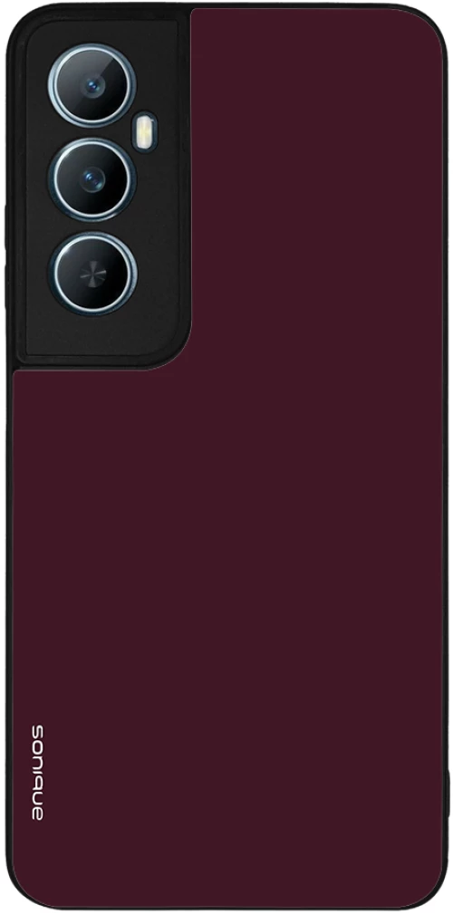 Θήκη Sonique ColorBloc Series για Realme C65 4G Μπορντώ