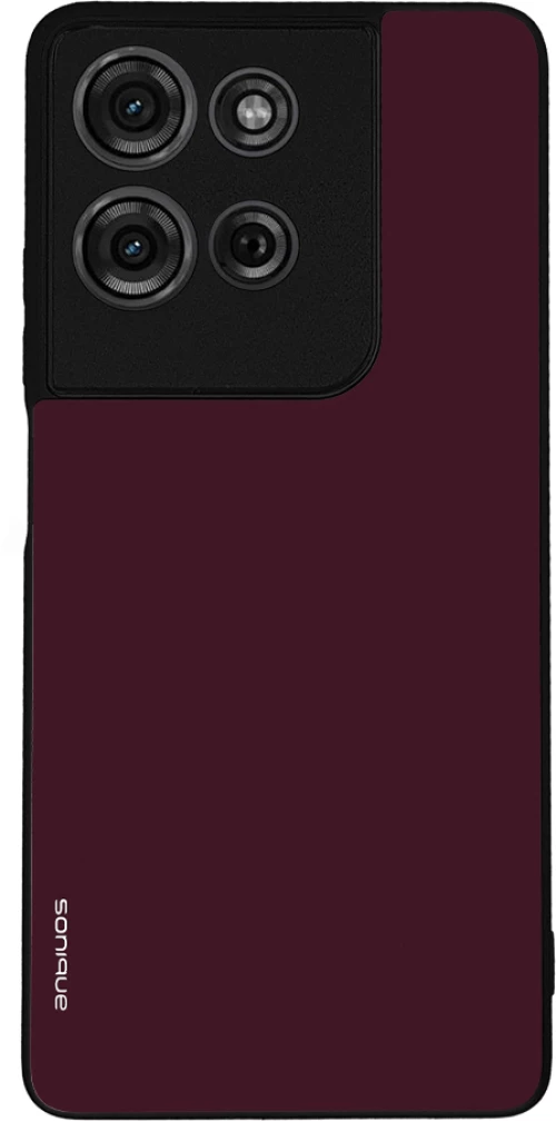 Θήκη Sonique ColorBloc Series για Motorola Moto G75 5G Μπορντώ