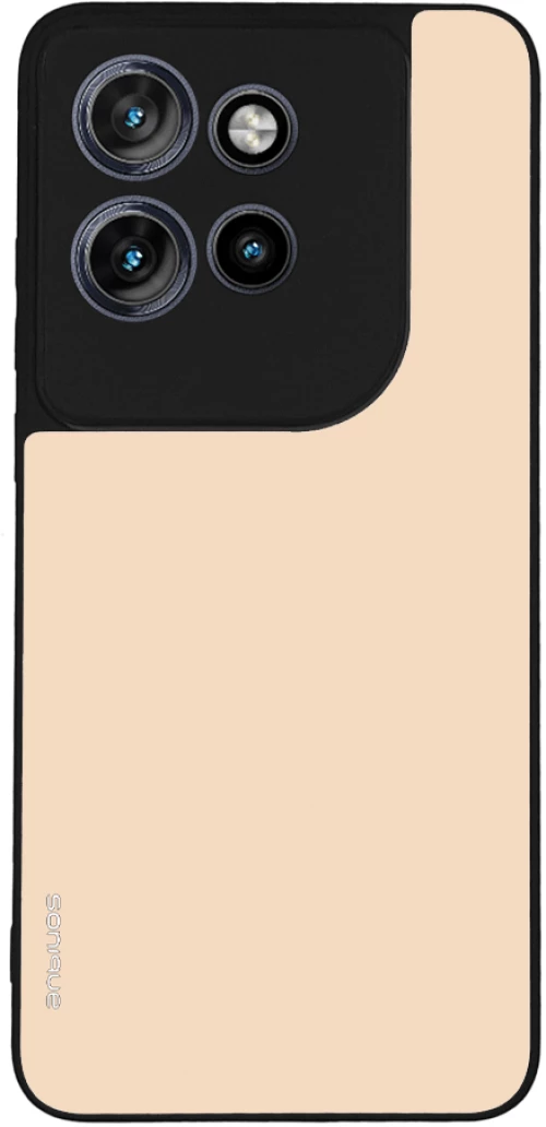 Θήκη Sonique ColorBloc Series για Motorola Edge 50 Neo 5G Μπεζ