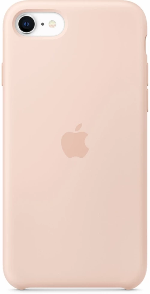 Apple silicone case iphone 7 / 8 / se chalk pink open package