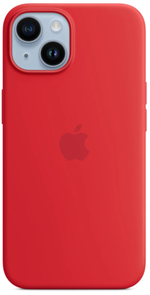 Apple silicone case mprw3zm/a iphone 14 red without packaging