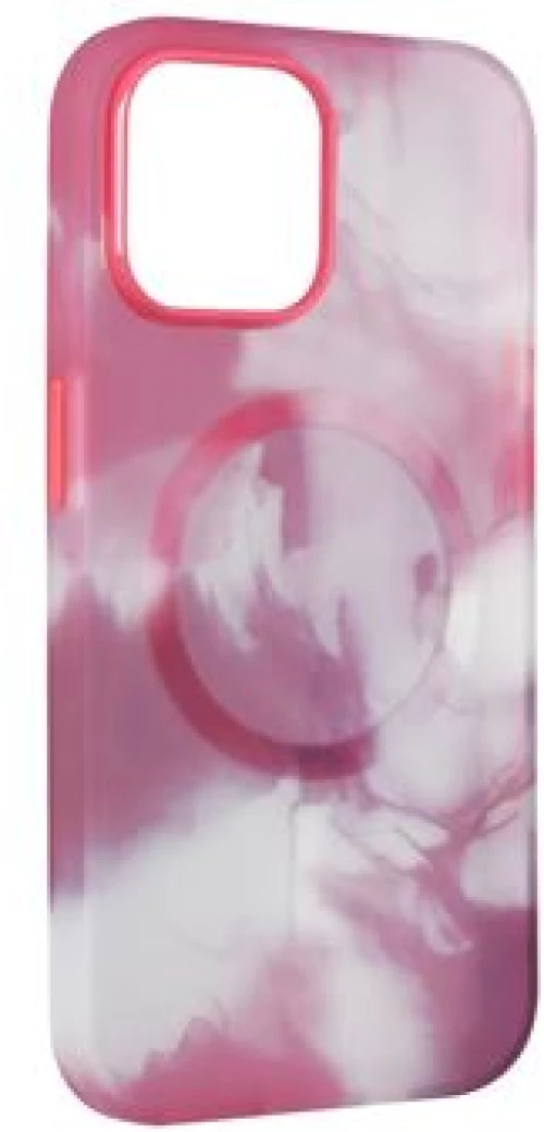 Puro aqua iphone 15 pro case with magsafe - pink