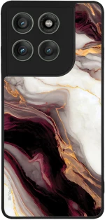 Θήκη Sonique Marble Series για Motorola Edge 60 Pro 5G Μπορντώ