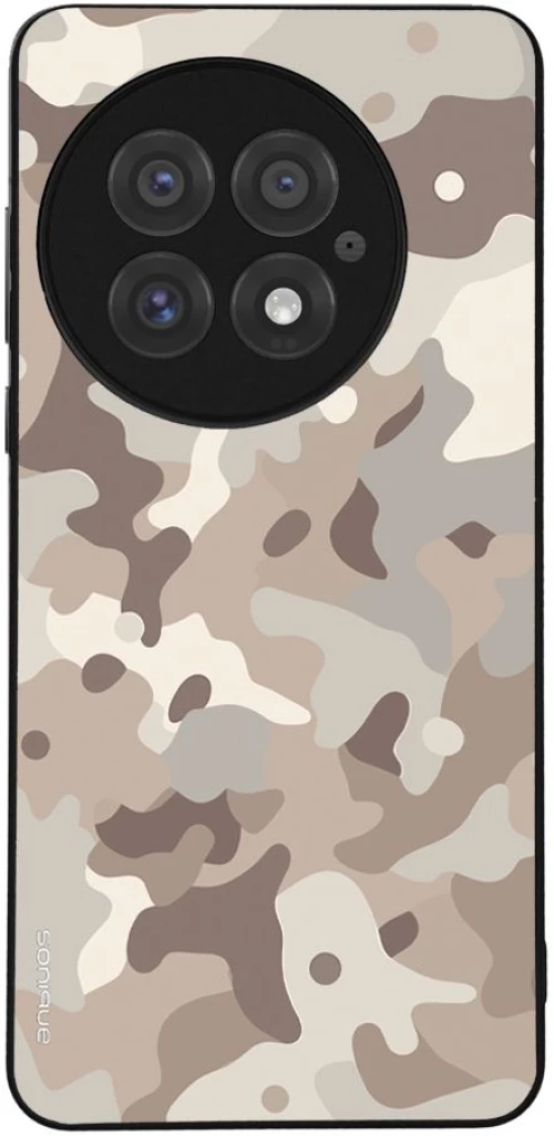 Θήκη Sonique Camouflage Army Series για OnePlus 13 5G Μπεζ