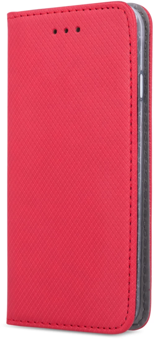 Smart magnet case for motorola moto g75 red