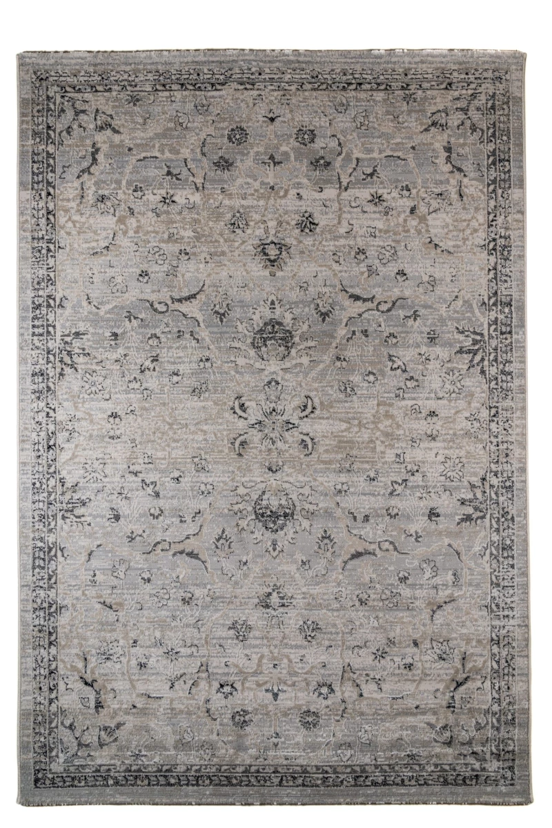 ΧΑΛΙ OPALIO VINTAGE 9751 NVB56/SILVER FLOSS - Klonaras Home Fashion 160cmx230cm