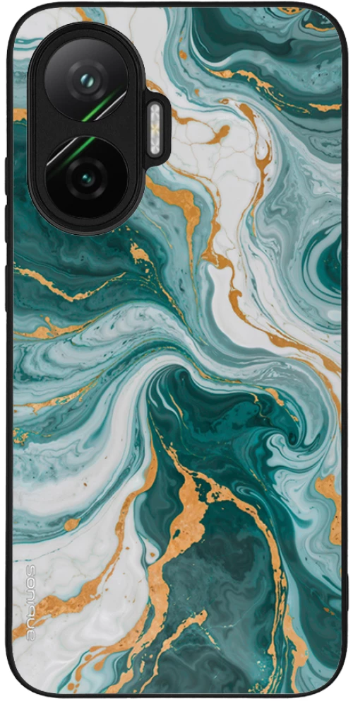 Θήκη Sonique Marble Series για Xiaomi Poco F7 5G Πράσινο 01