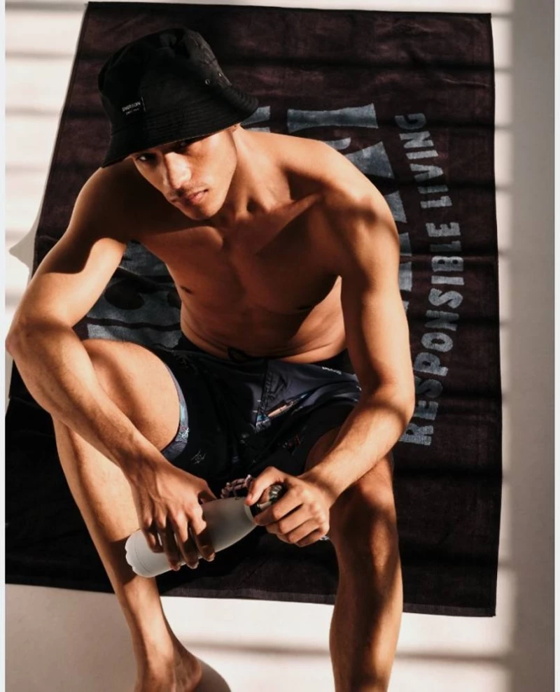 EMERSON Beach Towel - 221.EU04.06-EBONY