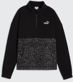 PUMA ESS GRAPHIC Animal Relaxed Half-Zip Crew - 688083-01