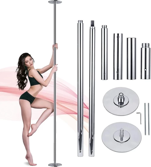 Στύλος Pole Dancing Silver Viking