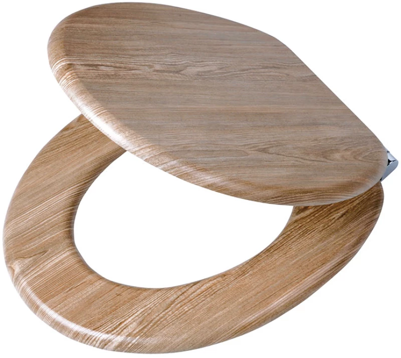 Tiger Scaffold Wood Look Καπάκι Λεκάνης MDF Oak 252022546