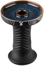 Μπώλ Alpha Hookah Wave Phunnel Atlantic Black