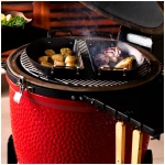 Kamado Joe Karbon steel μισοφέγγαρο σετ τηγανιών