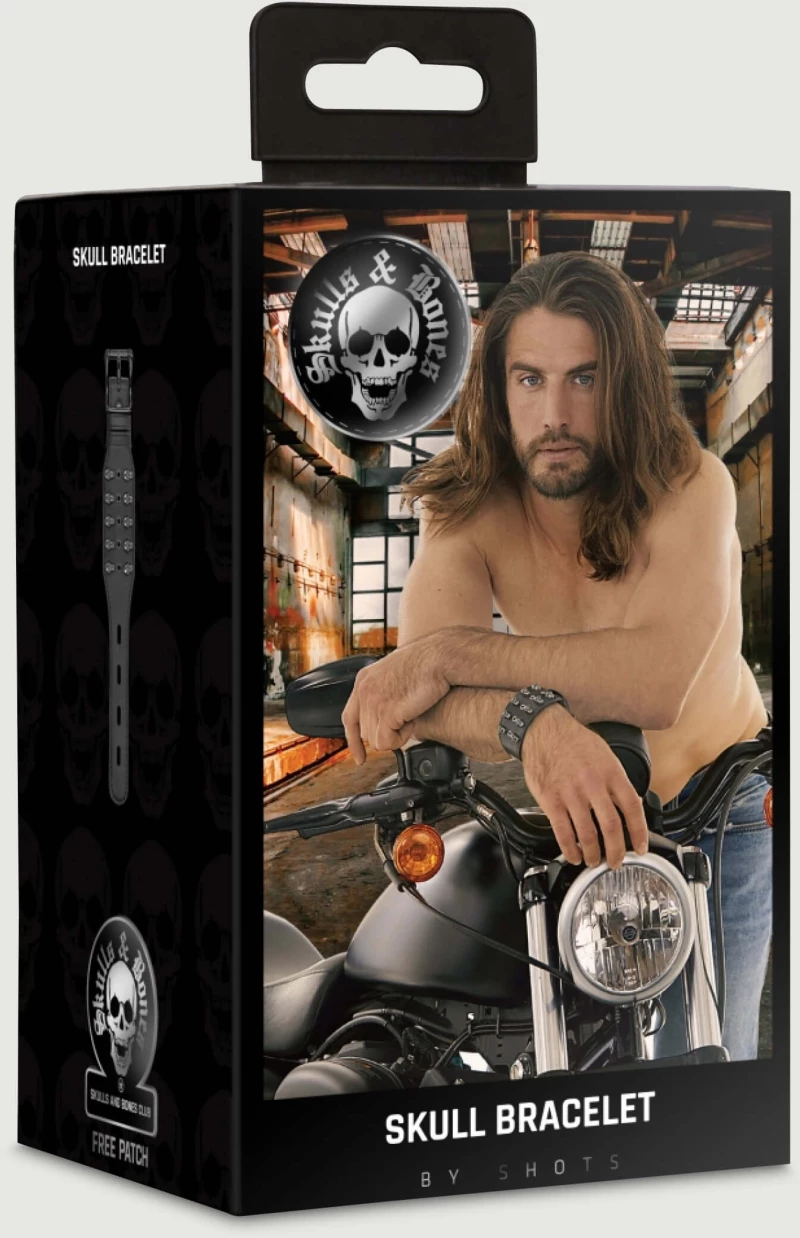 Δέστρα Skulls & Bones Bracelet - Μαύρη