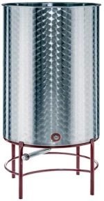 Ανοξείδωτο Δοχείο Κωνικό MINOX 200lt + Βάση (Xωρίς κάνουλα 3/4")