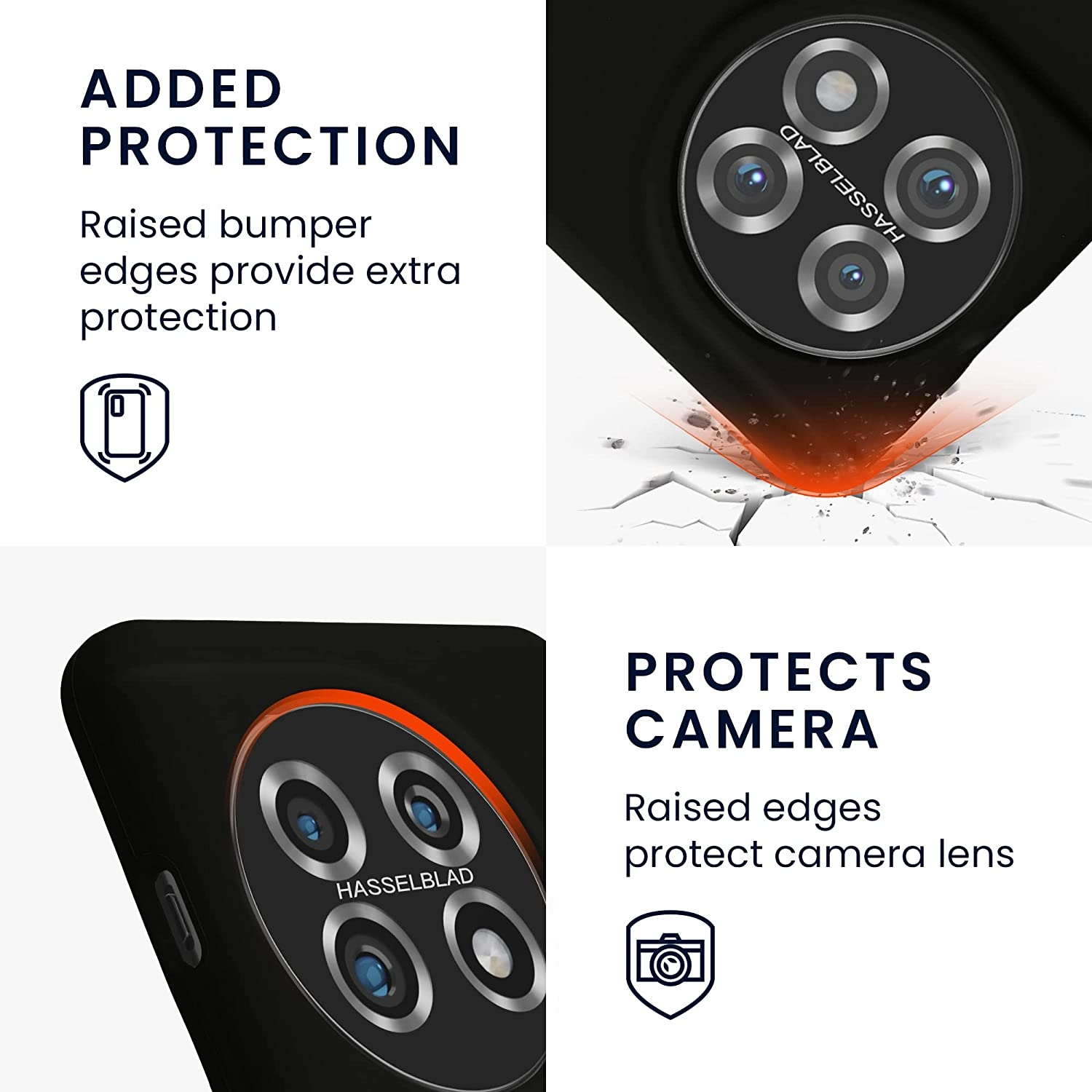 KWmobile Soft Flexible Rubber Cover - Θήκη Σιλικόνης OnePlus 11 - Black (60787.01)