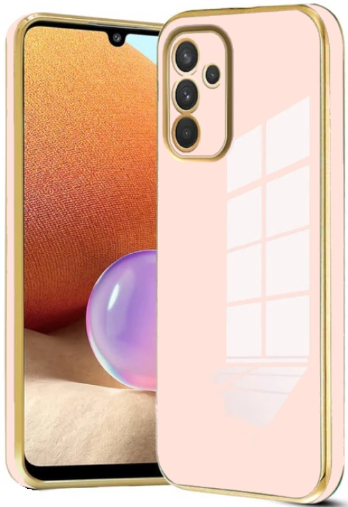 Θήκη Samsung Galaxy S24 FE Bodycell Gold Plated Σιλικόνης - Pink (5206015081439)