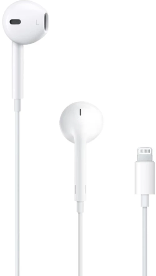 Handsfree Ακουστικά Official Apple EarPods Lightning Connector New Ενσύρματα με Lightning - White (MWTY3ZM/A)