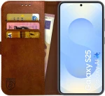 Θήκη Samsung Galaxy S25 Rosso Element PU Πορτοφόλι - Brown (8719246463099)