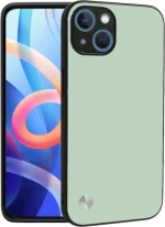Θήκη iPhone 14 Plus Bodycell Vegan Cover Σκληρή - Light Green (5206015075797)