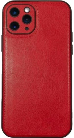 Θήκη iPhone 11 Pro Bodycell Prestige Backcover με Πλαίσιο Κάμερας - Red (5206015067945)