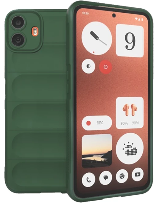 Θήκη Nothing Phone 1 Techsuit Magic Shield Σιλικόνης - Green (5949419224490)