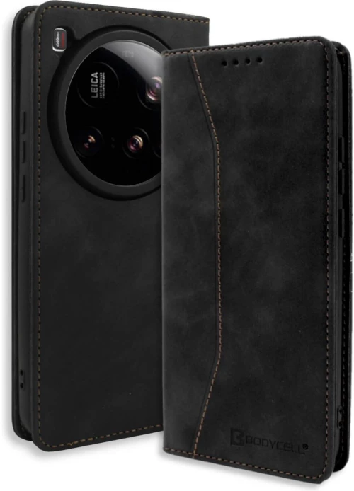 Θήκη Xiaomi 15 Ultra Bodycell Book Case Πορτοφόλι - Black (5206015082146)