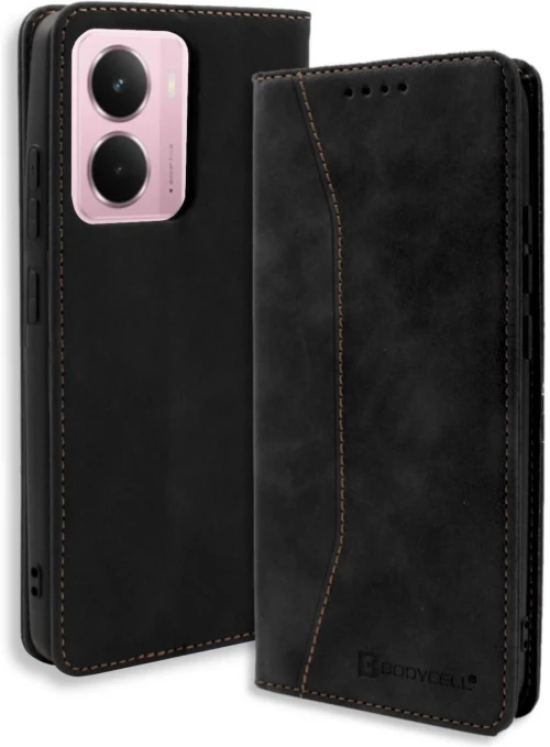Θήκη Realme P3 Bodycell Book Case Πορτοφόλι - Black (5206015082085)