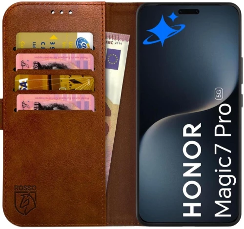 Θήκη Honor Magic7 Pro Rosso Element PU Πορτοφόλι - Brown (8719246476150)