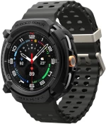 Θήκη Samsung Galaxy Watch 8 Classic 46mm Spigen Rugged Armor Ανθεκτική Σιλικόνης - Matte Black (ACS10012)