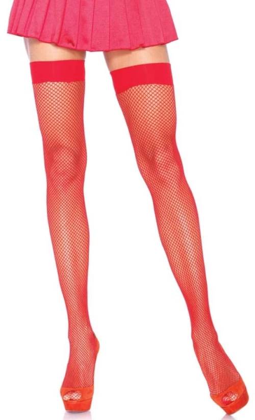 Διχτυωτές Κάλτσες Leg Avenue Κόκκινες