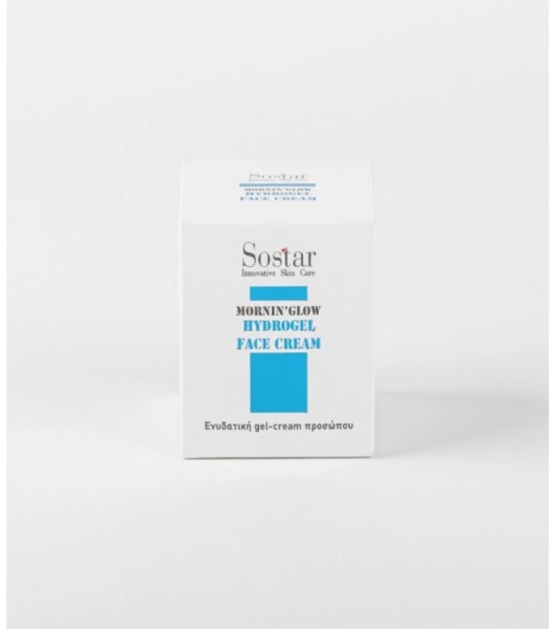 Sostar Mornin' Glow Hydrogel Ενυδατική Gel-Κρέμα Προσώπου 50ml