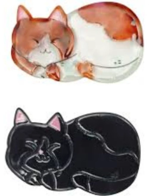 Mimi & Lula Sleeping cat Clips