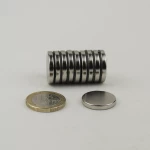 Μαγνήτης Δίσκος Φ20x3mm Νεοδυμίου Δύναμη Έλξης 3,9kg