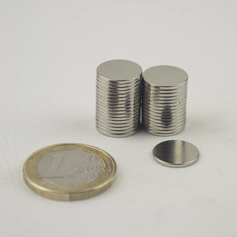 Μαγνήτης Δίσκος Φ12x1mm Νεοδυμίου Δύναμη Έλξης 550gr